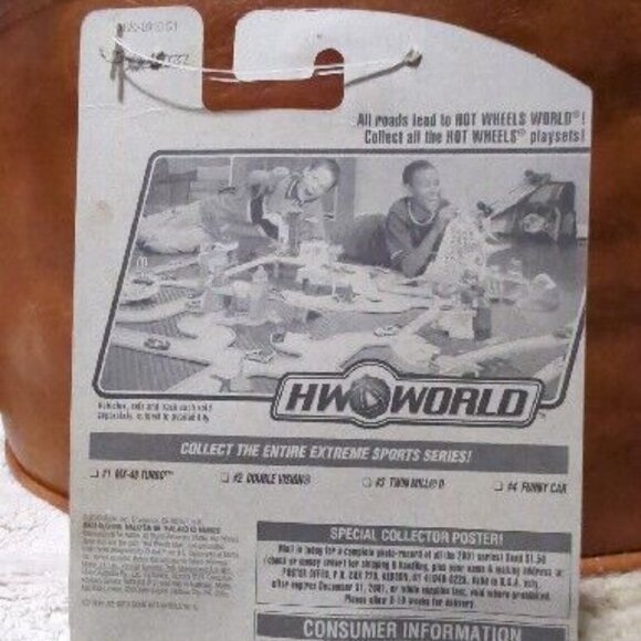 2001 Hot Wheels Extreme Sports Series Double Vision No. 2/4 Collector #082. - Picture 4 of 11